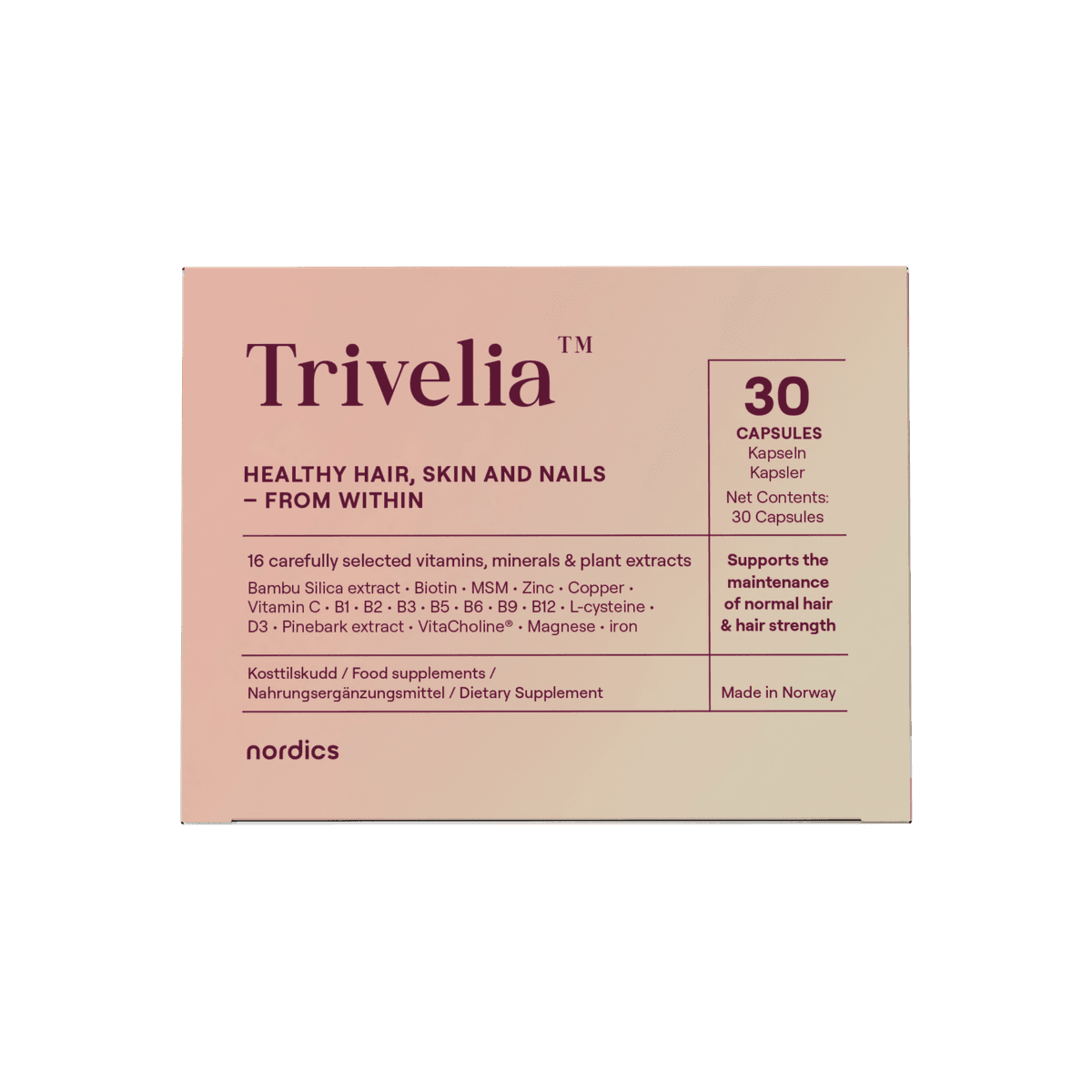 Pakiranje Trivelia®